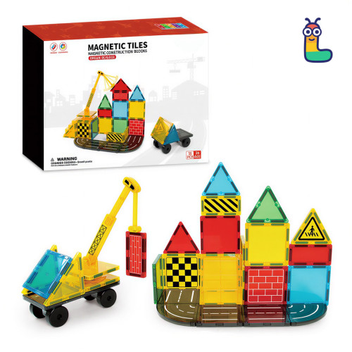 FAQ - Fragen zum Produkt  Magnetbausteine LELINO Build 35 Teile