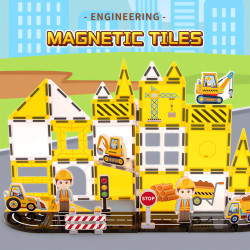 Magnetbausteine LELINO Fantasy Engineering 47 Stück
