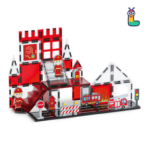 Magnetbausteine LELINO Fantasy Fire Control 48 Stück