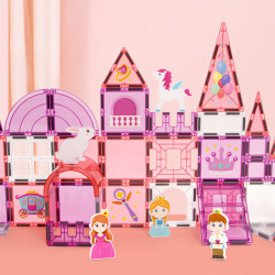 Magnetbausteine LELINO Fantasy Princess 58 Stück