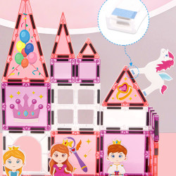 Magnetbausteine LELINO Fantasy Princess 58 Stück