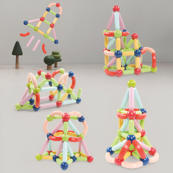 Magnetbausteine LELINO Sticks 32 Stück